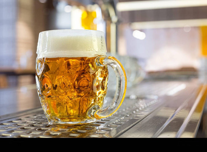 Pub Paraphernalia British Pub Pint Dimple Beer Glass