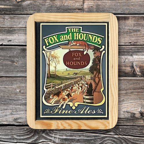 Pub Paraphernalia Fox & Hounds Small Pub Sign