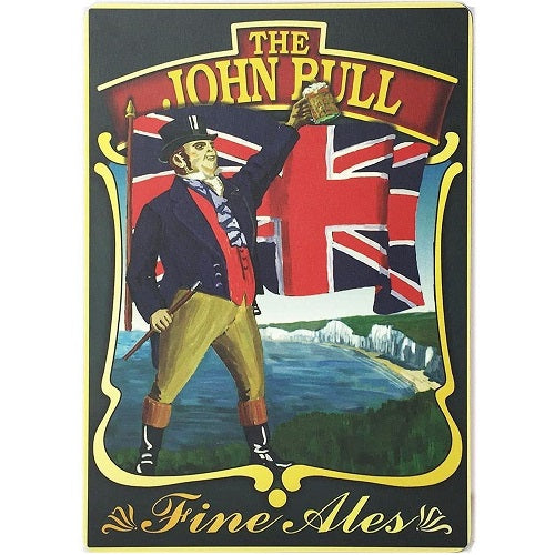Pub Paraphernalia Laminated Pub Sign The John Bull Cork-backed Poster Size 30x20cm product image
