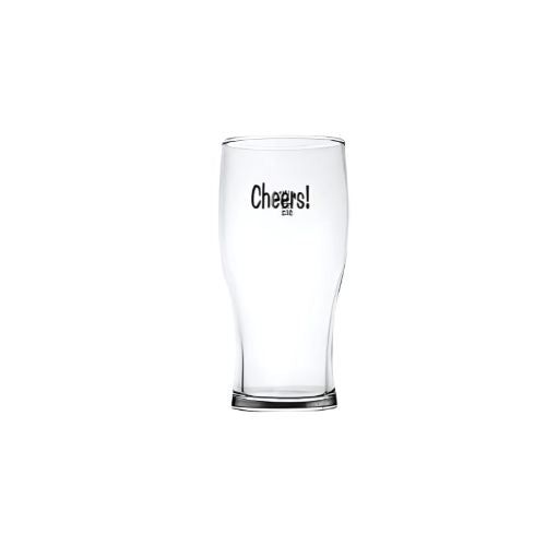 Pub Paraphernalia Slogan Tulip Pint Beer Glasses 4pk
