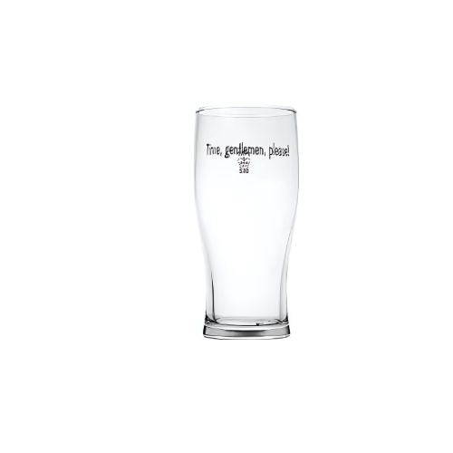 Pub Paraphernalia Slogan Tulip Pint Beer Glasses 4pk