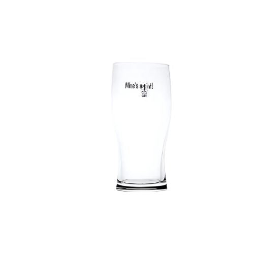 Pub Paraphernalia Slogan Tulip Pint Beer Glasses 4pk