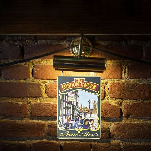 Pub Paraphernalia The London Tavern Pub Sign Cork-backed Poster size 30x20cm