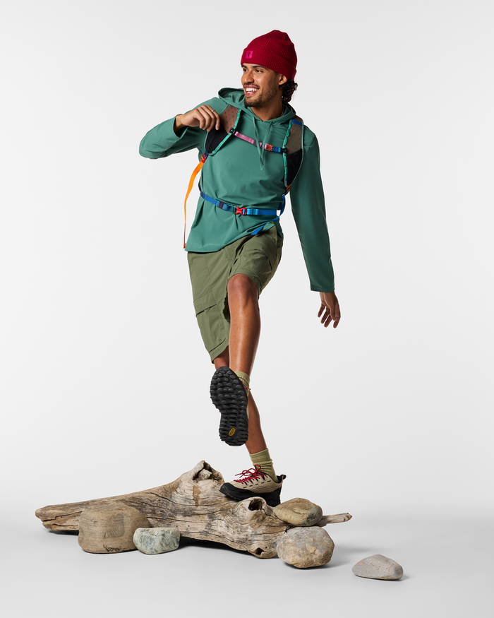 Model Pedro, Pulso Tech Hoodie - Men's, Juniper
