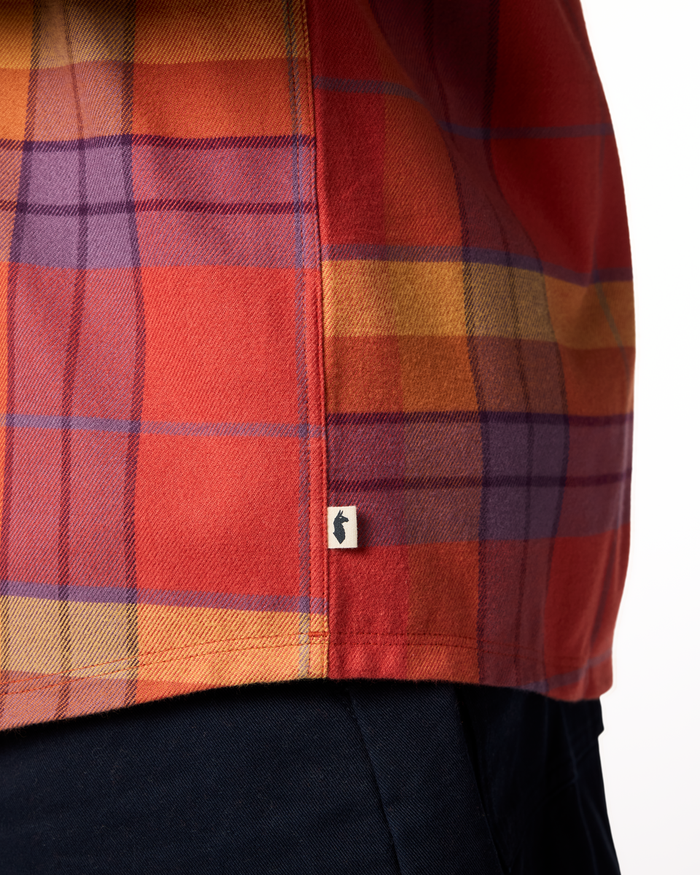 Quedo Flannel Shirt - Men's, Chimayo Plaid, Model Luke