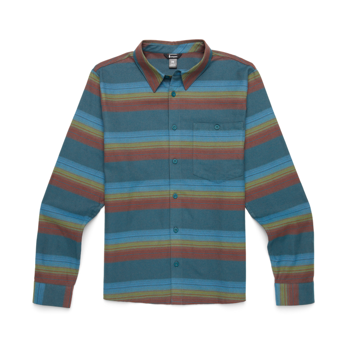 Quedo Flannel Shirt - Men's, Abyss Stripes