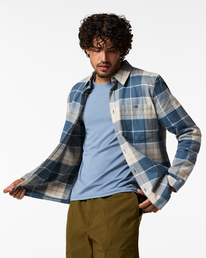 Slate Plaid / S