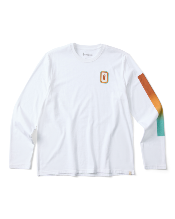 Radiant Llama Long-Sleeve T-Shirt - Men's, White