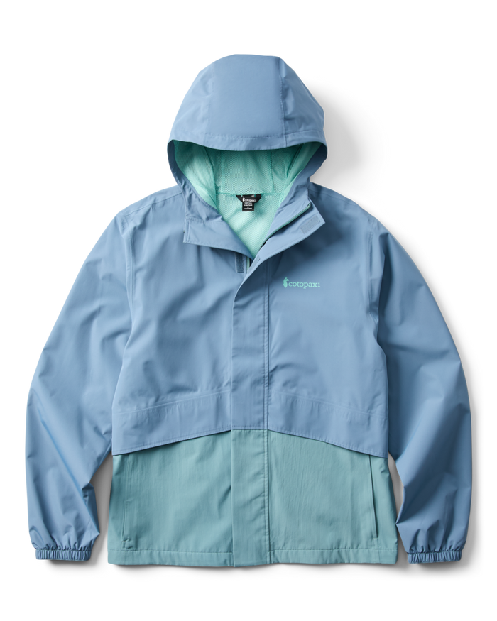 Rayu Rain Jacket - Men's, Steel Blue/Everglade
