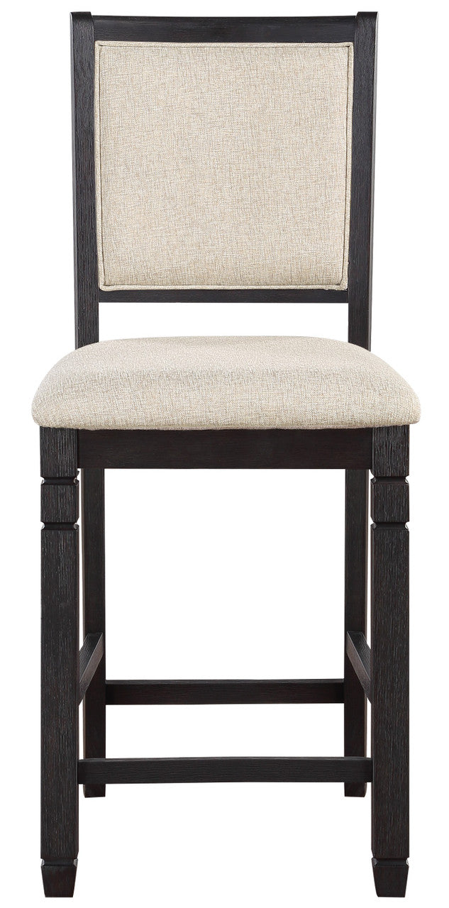 REKNA Black Counter Chair