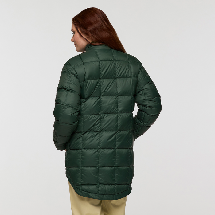 Repleto Down Long Jacket - Women's, Cargo, Model Caitlyn