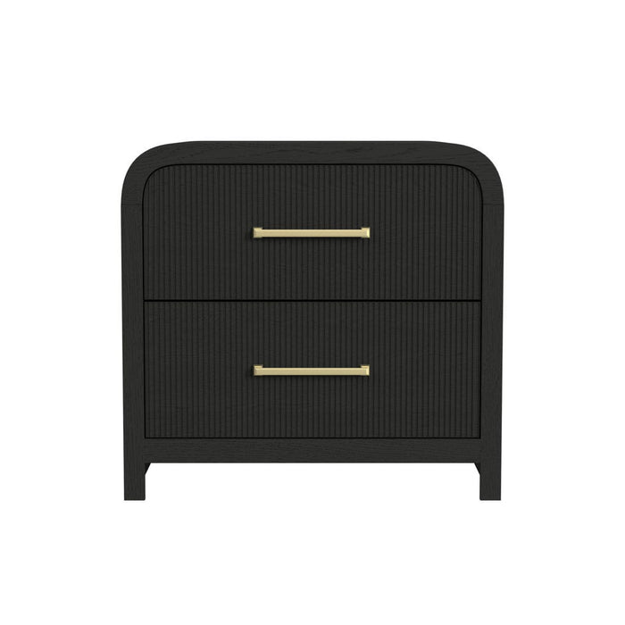 Ridgemont - 2-Drawer Nightstand With USB