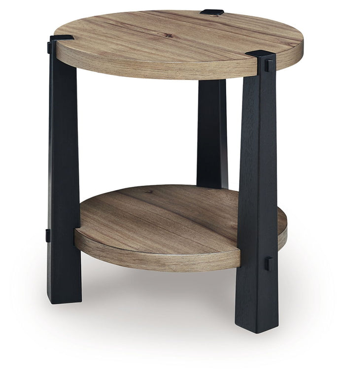 End Tables / Light Brown