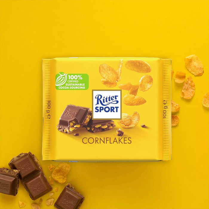 Ritter Sport Milk Chocolate with Cornflakes 100g