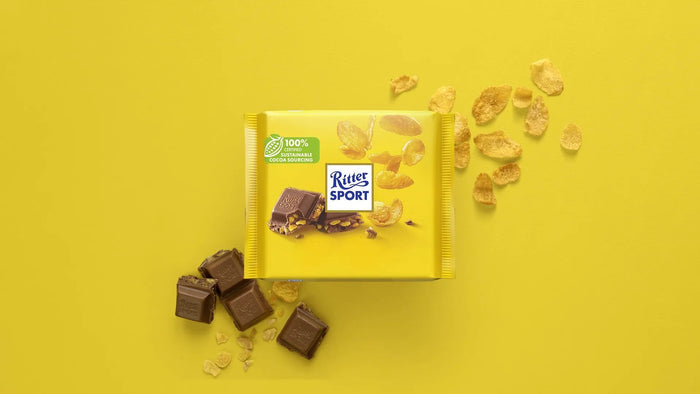Ritter Sport Milk Chocolate with Cornflakes 100g