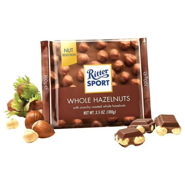 Ritter Sport Nut Perfection Milk Whole Hazelnut 100g