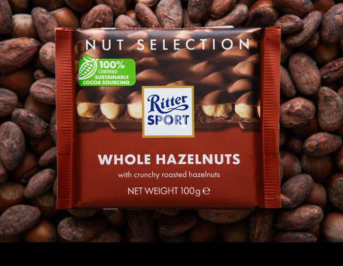 Ritter Sport Nut Perfection Milk Whole Hazelnut 100g