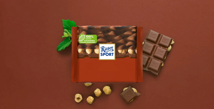Ritter Sport Nut Perfection Milk Whole Hazelnut 100g