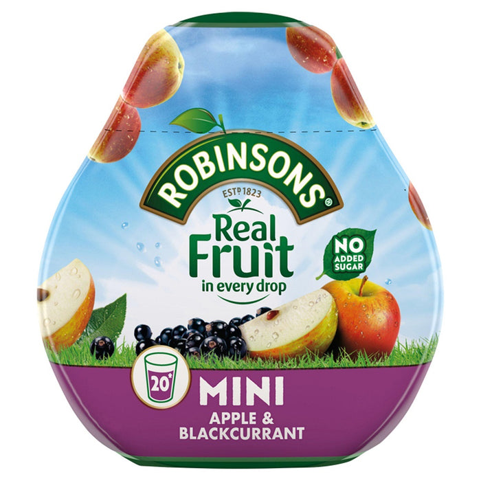 Robinsons Squash'd Apple & Blackcurrant No Added Sugar (66Ml) product image