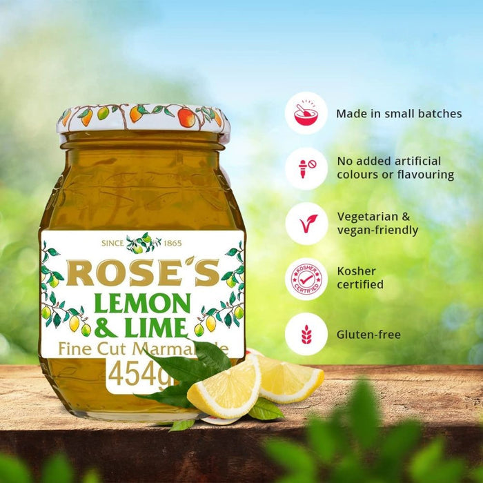 Rose's - Lemon & Lime Fine Cut Marmalade - 454g