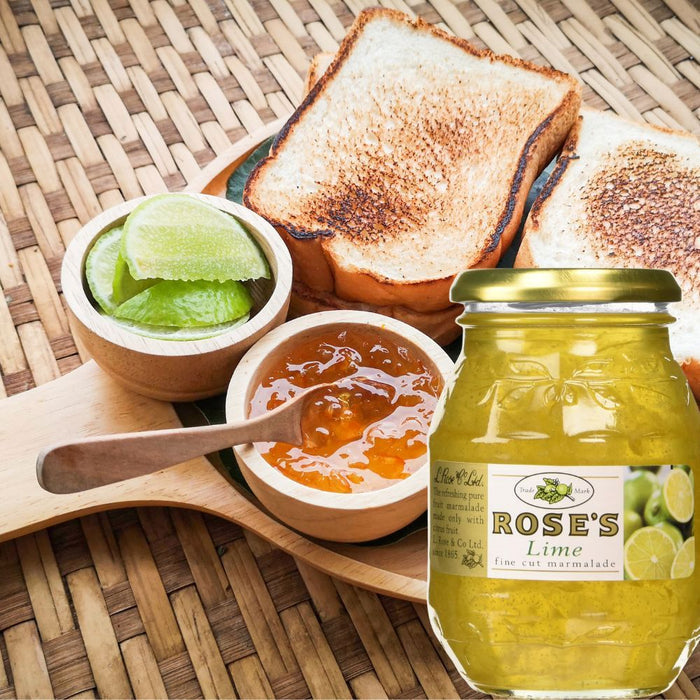 Rose's Lime Fine Cut Marmalade 16oz Jar