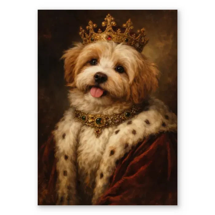 Royal Animal Portrait - Personalized Poster