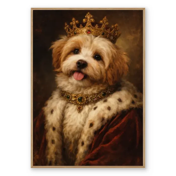 Royal Animal Portrait - Personalized Poster