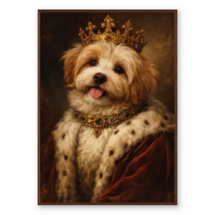 Royal Animal Portrait - Personalized Poster