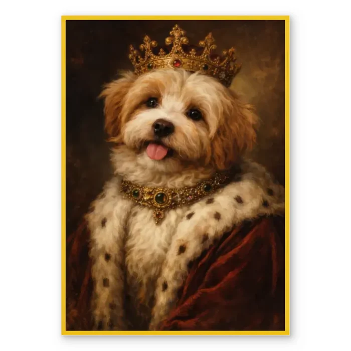 Royal Animal Portrait - Personalized Poster
