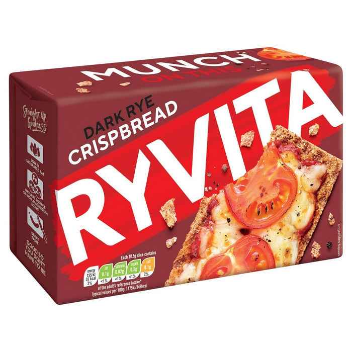 Ryvita Dark Rye Crispbread 250g product image