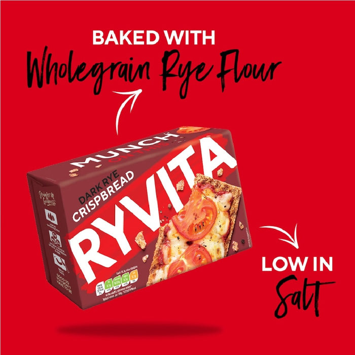 Ryvita Dark Rye Crispbread 250g