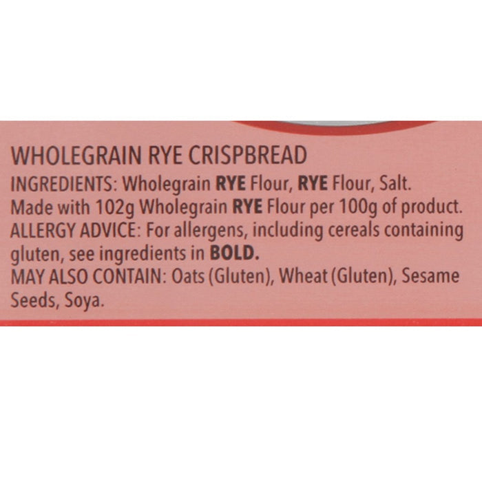 Ryvita Original Crunchy Rye Crispbread 250g