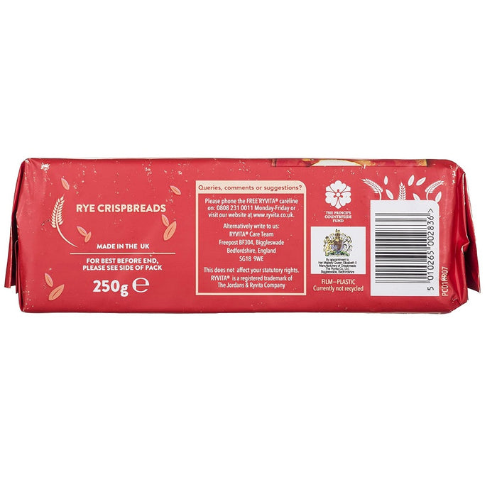 Ryvita Original Crunchy Rye Crispbread 250g