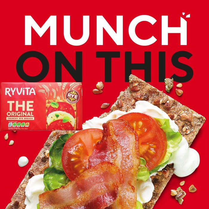 Ryvita Original Crunchy Rye Crispbread 250g