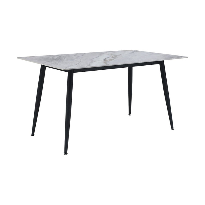 Salerno - Dining Table - Black / Gray