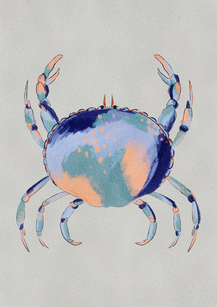Serene Blue Crab - Nikita Jariwala