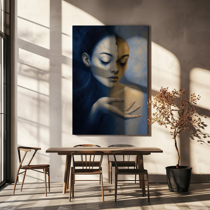 Silent Tears by Martin Zen in interior setting