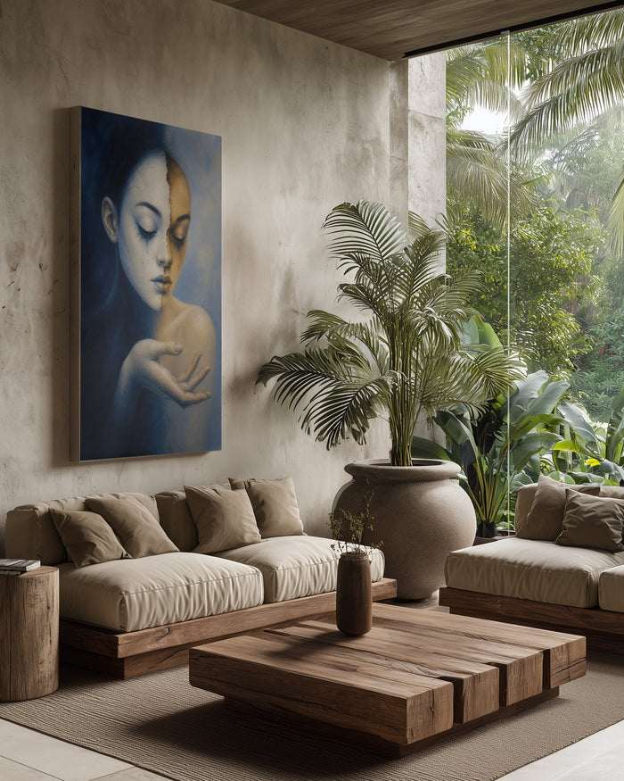 Silent Tears by Martin Zen in interior setting