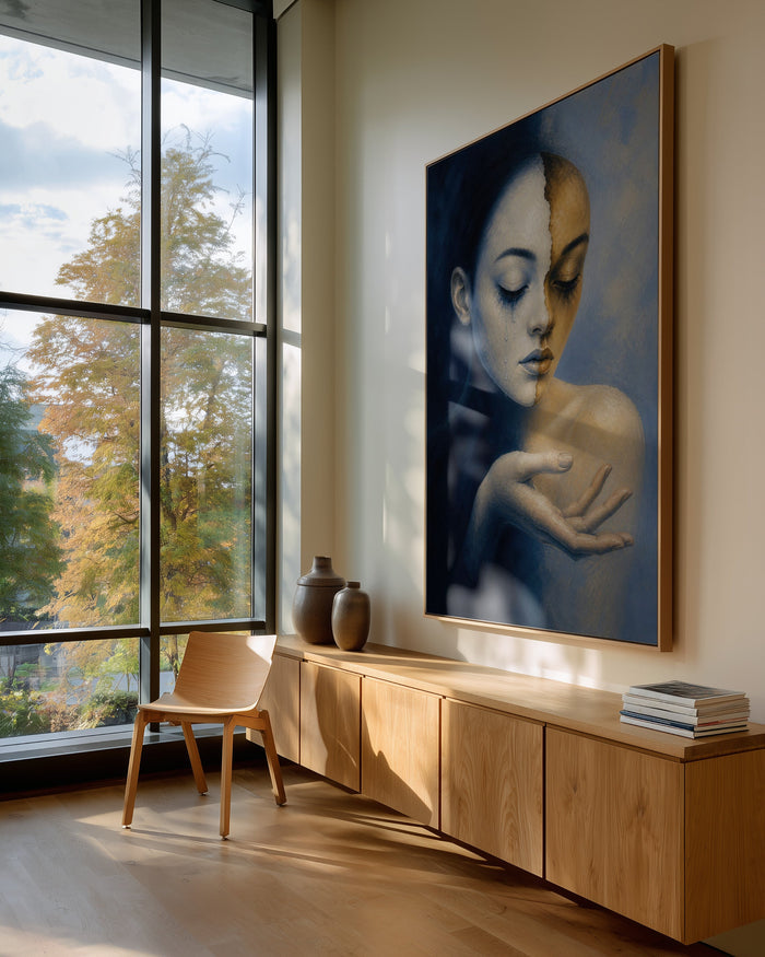 Silent Tears by Martin Zen in interior setting