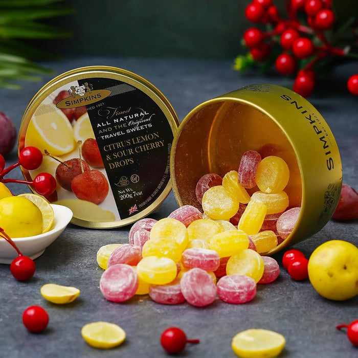 Simpkins Citrus Lemon & Sour Cherry 200g