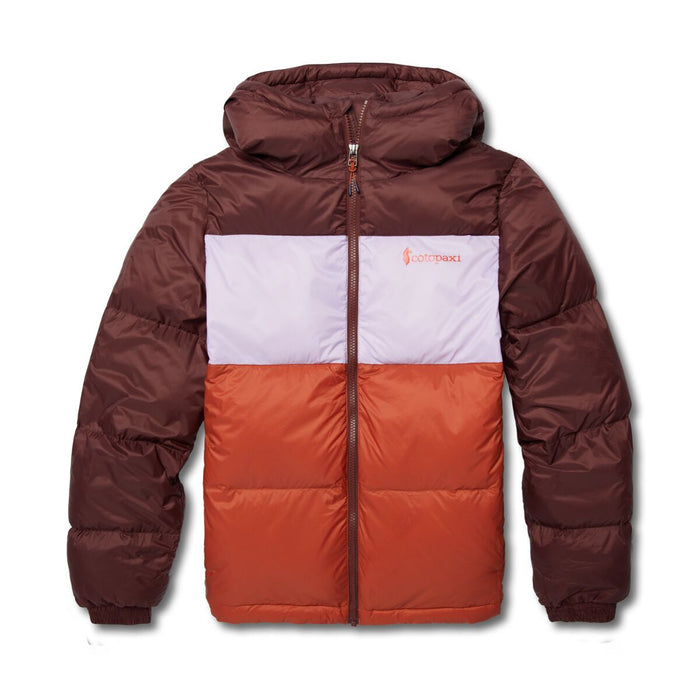 Solazo Hooded Down Jacket - Women's, Chestnut/Spice
