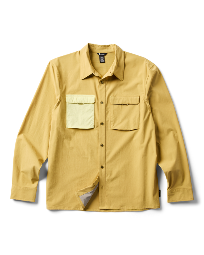 Solta Long-Sleeve Sun Shirt - Men's, Husk, Model Kirk