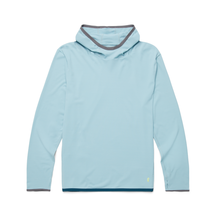 Sombra Sun Hoodie - Men's, Sea Spray, flatlay