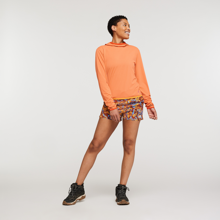 Sombra Sun Hoodie - Women's, Nectar, Model Callie