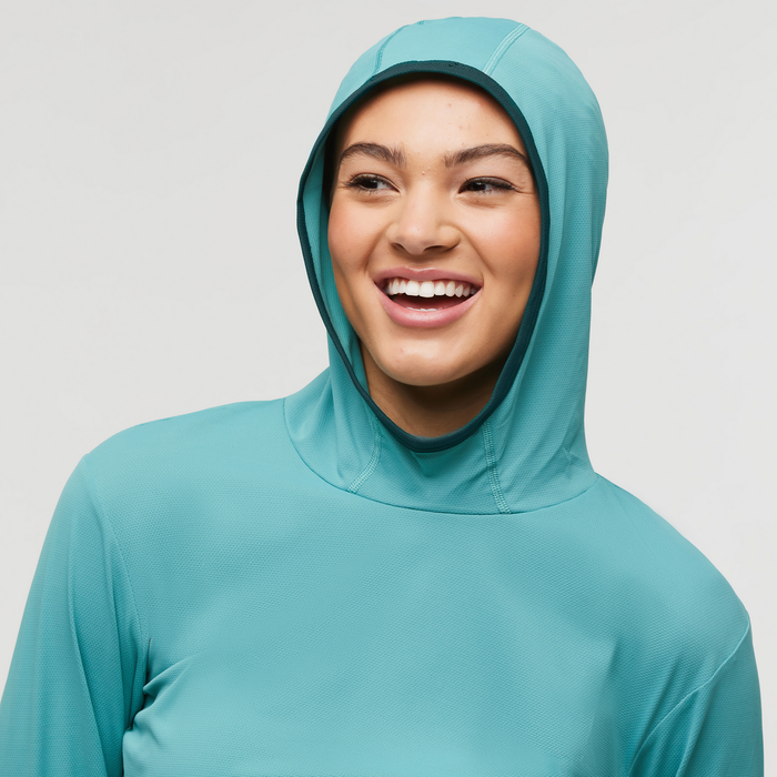 Sombra Sun Hoodie - Women's, Coastal, Model London