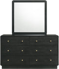 STAVER Black 59" x 72" Height Dresser & Mirror