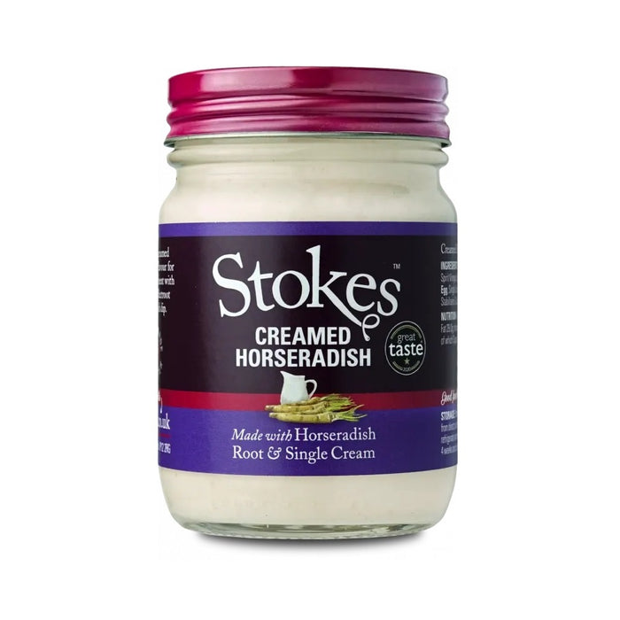 Stokes Creamed Horseradish Sauce Jar 220g product image