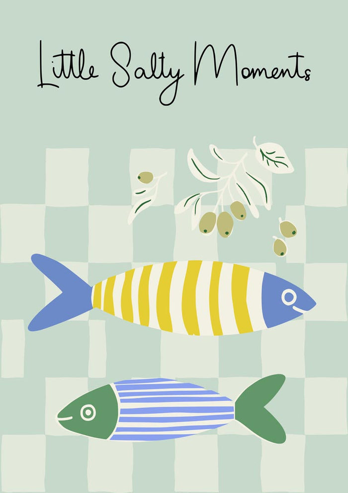 Striped Fish and Olives - Annick