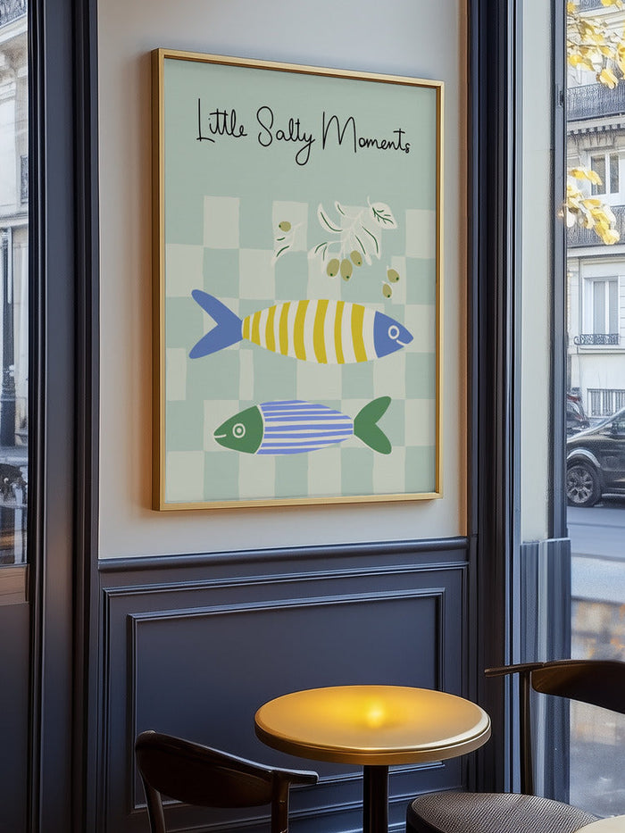 Striped Fish and Olives - Annick