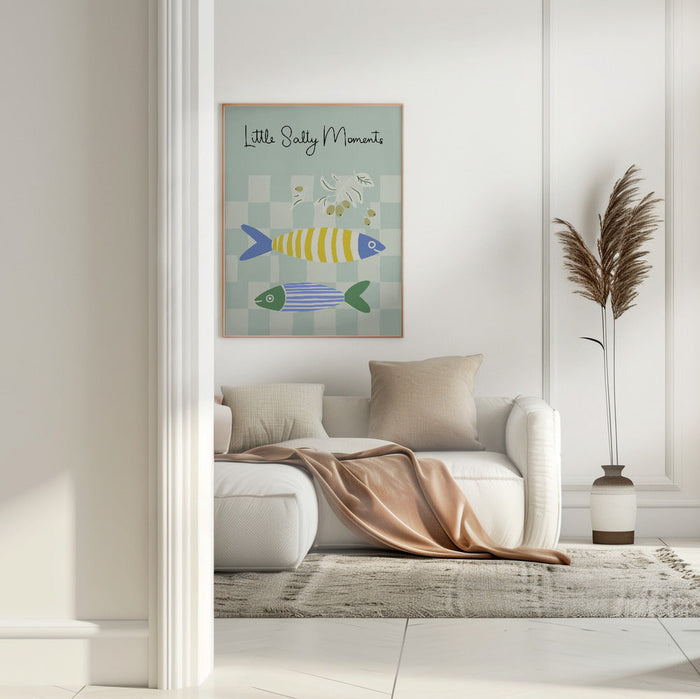 Striped Fish and Olives - Annick